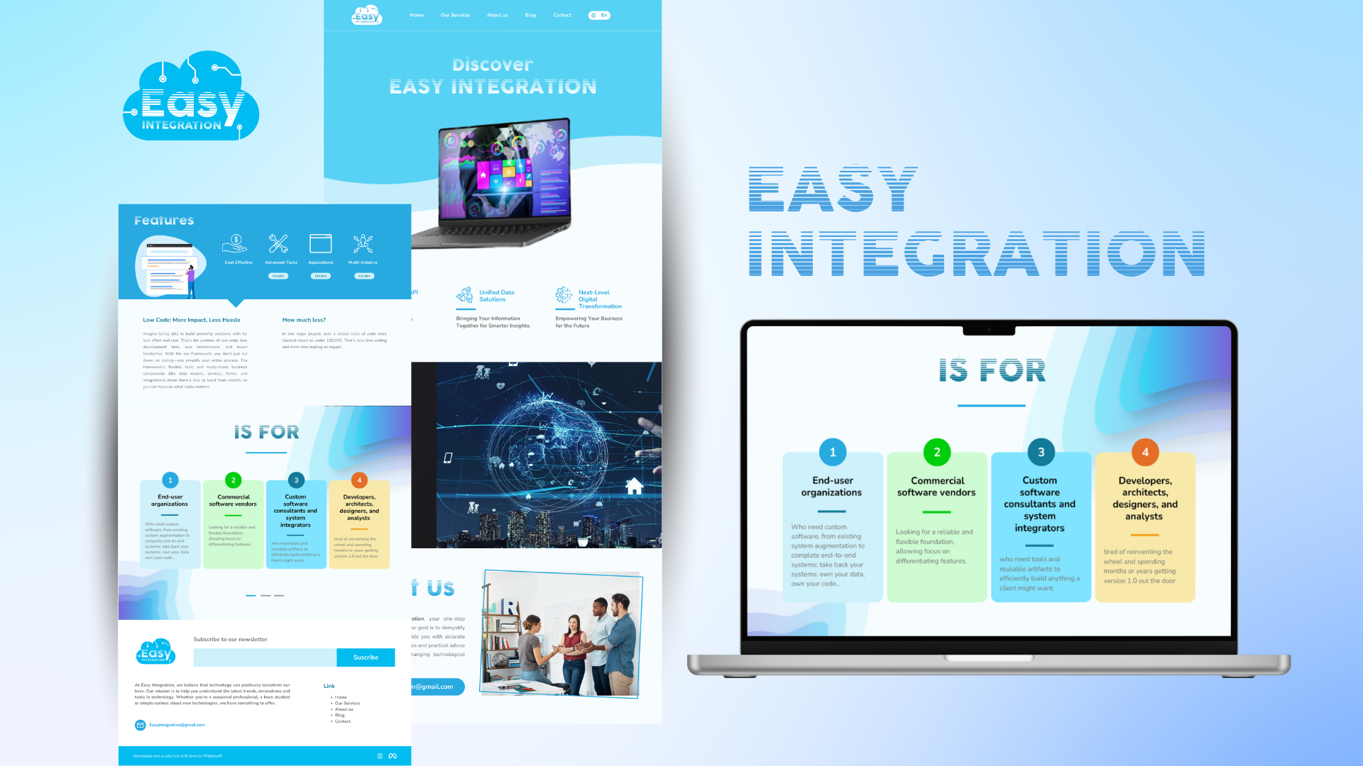 Easy Integration — Multilingual Training & Digital Transformation Website