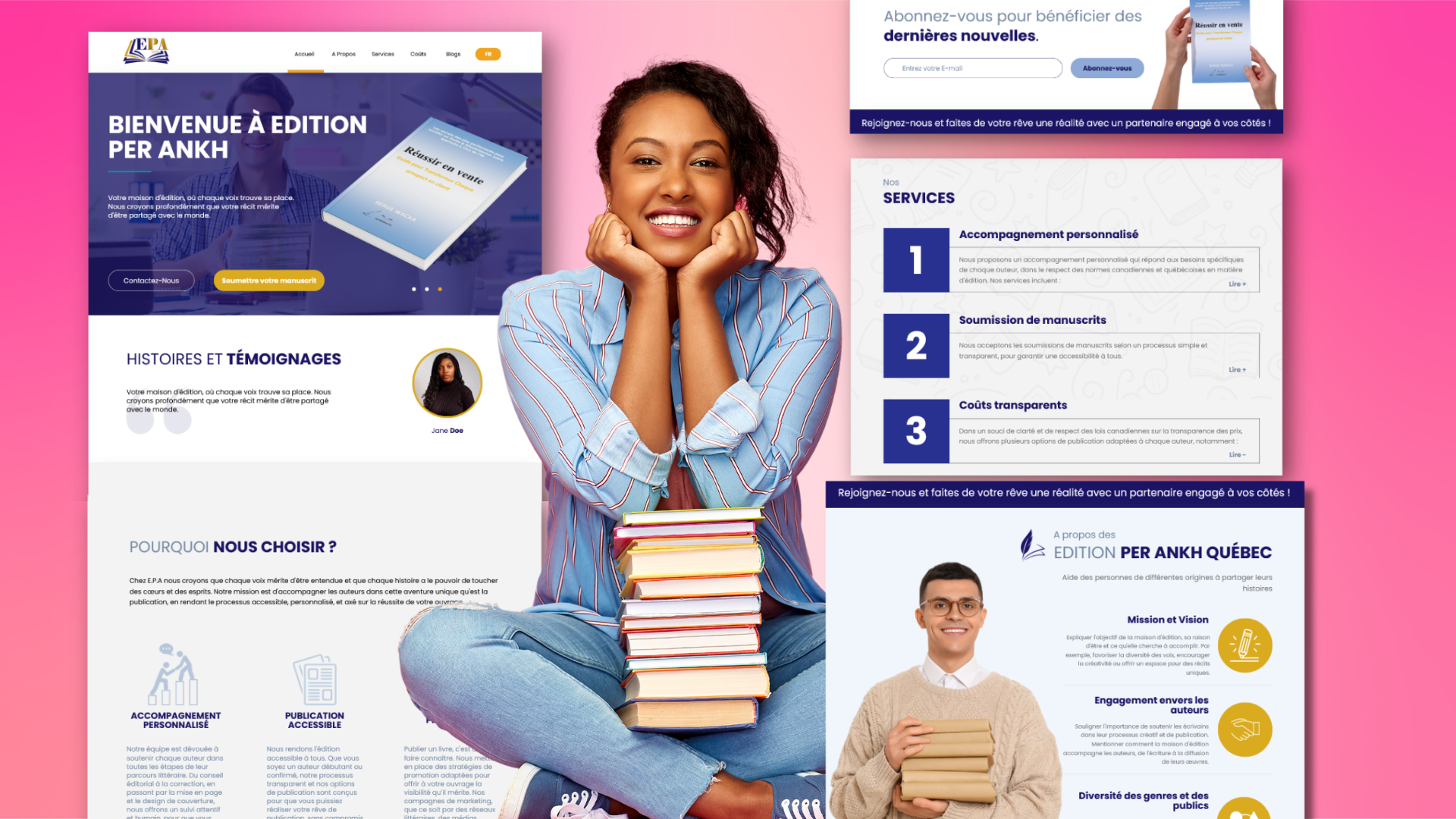 PerAnk — Publishing House Website with Headless CMS