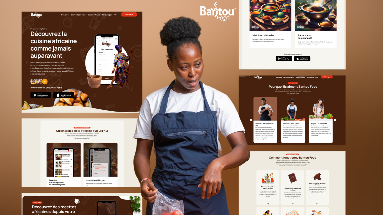 Bantou Food — African Recipes & Restaurants (Mobile App)